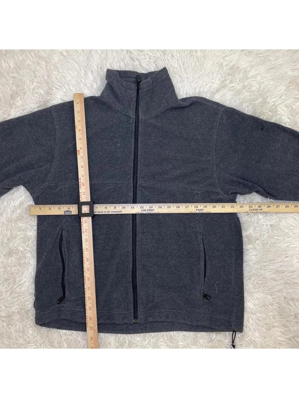 Columbia Sportswear Men's Sz M Jacket Zip Up Fleece Gray